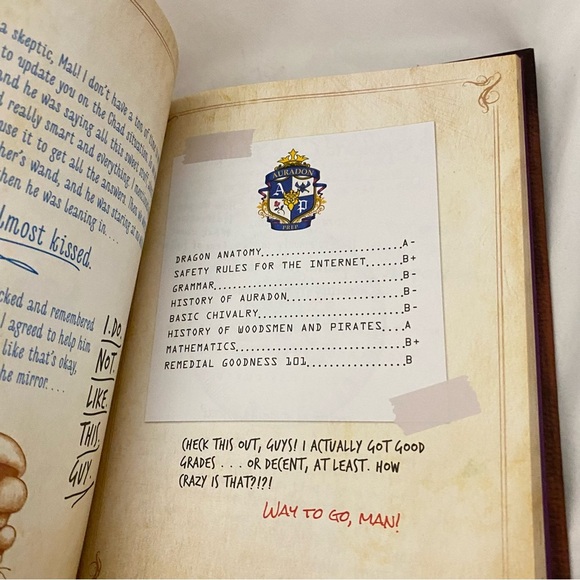 Disney Descendants  Mal's Spell Book Hardcover 2015 Disney Channel - Picture 5 of 14